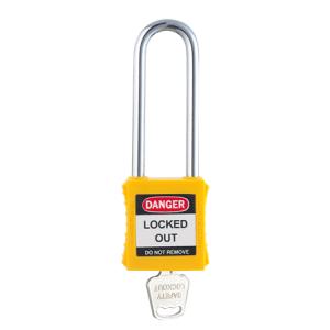 KZ-G22 Uzun Kelepçe Asma Kilit (Sarı)